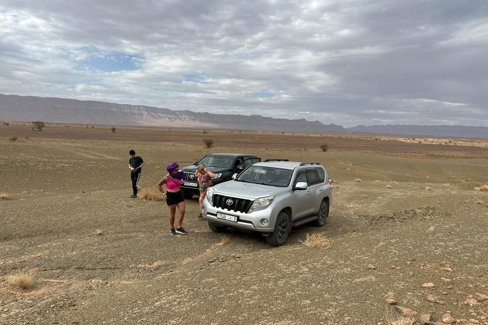 Expedición de fósiles y minerales de 10 días desde Casablanca