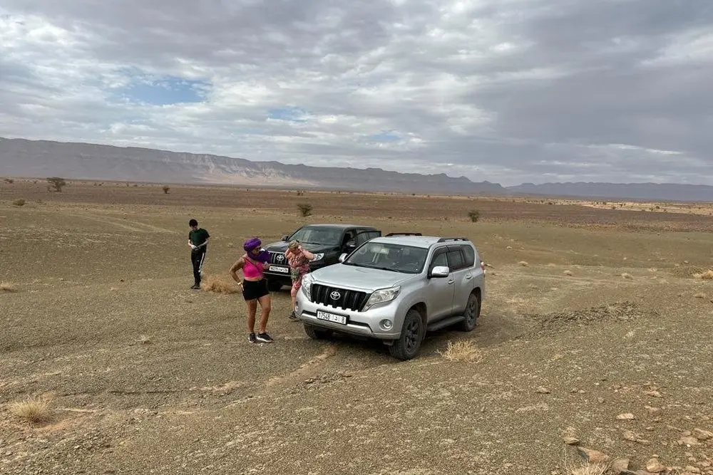 Expedición de fósiles y minerales de 10 días desde Casablanca