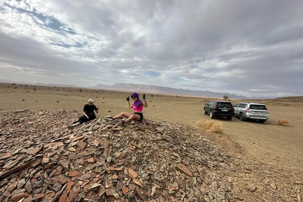 Exploración geológica en el sureste de Marruecos